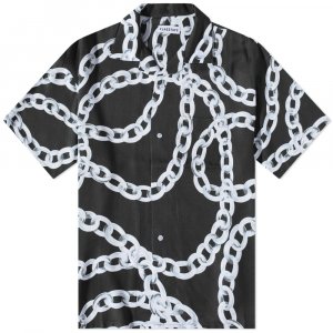 Рубашка для отдыха с цепочкой , черный Flagstuff