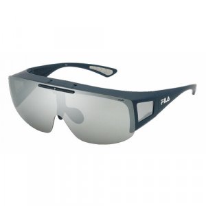 Солнцезащитные очки SFI126 6QSP, черный Fila. Цвет: черный