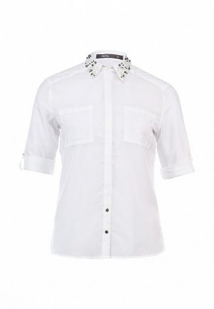 Рубашка Troll TR798EWJY456. Цвет: белый