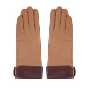 Перчатки Ekonika EN33211-caramel-brown-22Z. Цвет: бежевый/коричневый