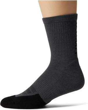 Носки FORCE Midweight Logo Short Crew Socks 3-Pack, цвет Carbon Heather Carhartt