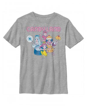 Детская футболка Candy Land Sweet с персонажами настольной игры для мальчиков , серый Hasbro