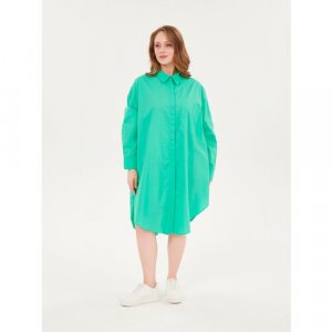 Блуза , размер 4XL, зеленый H&M. Цвет: зеленый/зелeный