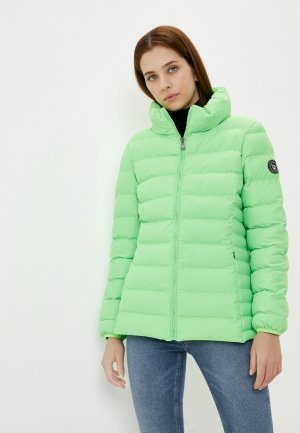 Куртка утепленная Giorgio Di Mare. Цвет: зеленый