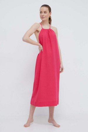 Хлопковое пляжное платье, розовый Chantelle