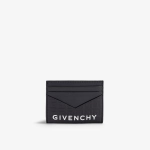 Кожаный визитница G-Essentials , черный Givenchy