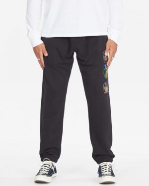 Спортивные штаны Simpsons Family Billabong. Цвет: черный