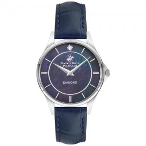 Наручные часы BP3243X.399, фиолетовый, серебряный Beverly Hills Polo Club. Цвет: серебристый