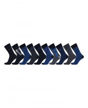 Модные мужские носки, упаковка из 10 шт. CR7, мультиколор Cr7