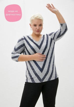 Пуловер Milanika. Цвет: серый