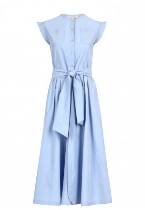 Платье ANTONELLI FIRENZE. Цвет: голубой