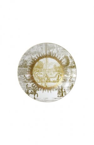 Тарелка салатная Versailles Bernardaud. Цвет: золотой