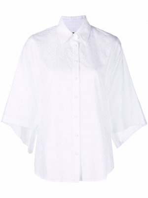 Рубашка с расклешенными рукавами Federica Tosi. Цвет: белый