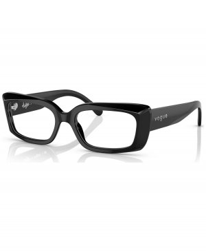 Женские прямоугольные очки, VO544152-O, черный Vogue Eyewear