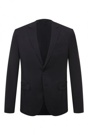 Хлопковый пиджак Prada. Цвет: чёрный