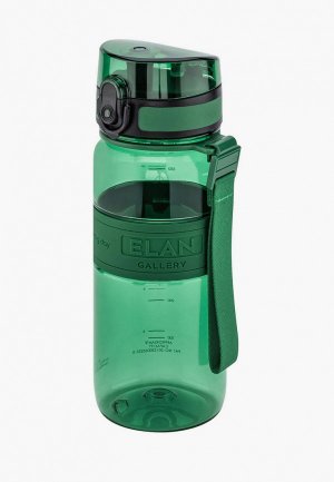 Бутылка спортивная Elan Gallery 650 мл Water Balance. Цвет: зеленый