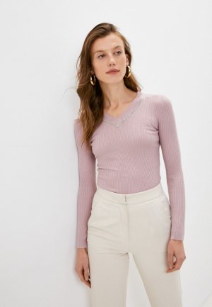 Пуловер Lusio. Цвет: розовый