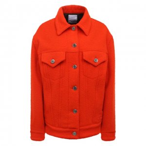 Шерстяная куртка Jacob Cohen. Цвет: оранжевый