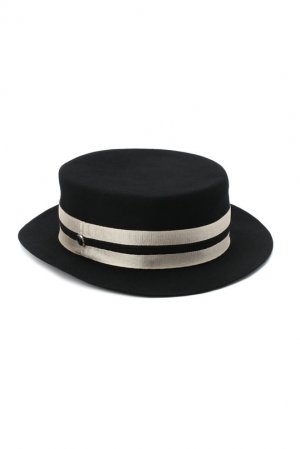 Фетровая шляпа Giorgio Armani. Цвет: чёрно-белый
