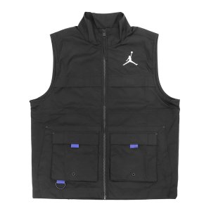 Жилет Nike Lightweight Collar Work Pockets, черный Air Jordan