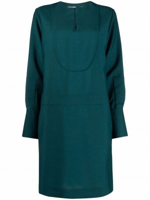 Платье с длинными рукавами Ports 1961. Цвет: зеленый