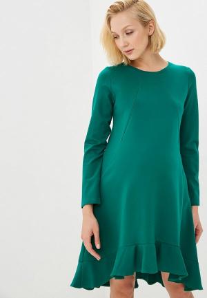 Платье Feeclot. Цвет: зеленый
