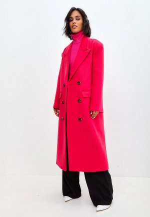 Пальто Droid&I. Цвет: розовый