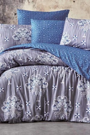 Double Quilt Cover Set NAZENIN HOME. Цвет: blue, white