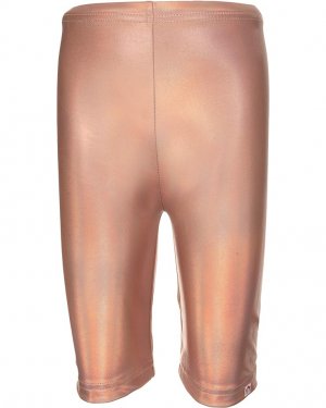 Шорты Shiny Biker Shorts, розовое золото Appaman