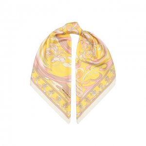 Шелковый платок Emilio Pucci. Цвет: жёлтый