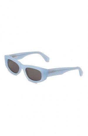 Солнцезащитные очки Off-White. Цвет: голубой
