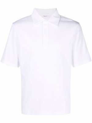 Рубашка поло M. Rib из органического хлопка Filippa K. Цвет: белый