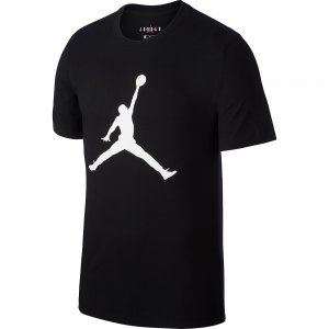 Мужская футболка Jumpman Short Sleeve Crew Jordan. Цвет: черный