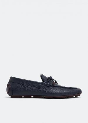 Лоферы VALENTINO GARAVANI VLogo Signature driver loafers, синий