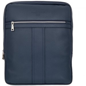 Рюкзак 7006 Napoli blue, фактура зернистая, синий Sergio Belotti. Цвет: черный