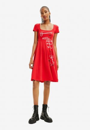 Платье из джерси , красный Desigual