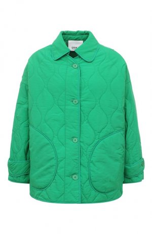 Куртка Erika Cavallini. Цвет: зелёный