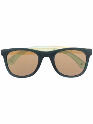 Two-tone square sunglasses Molo. Цвет: синий