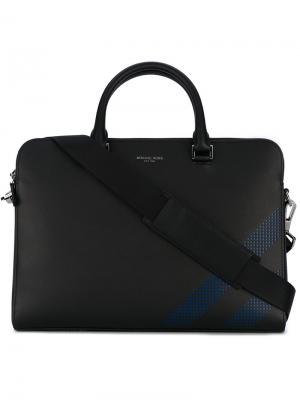 Классическая сумка для ноутбука Michael Kors. Цвет: чёрный