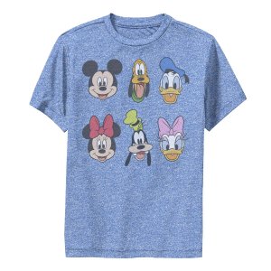 Трендовая футболка с графическим рисунком Disney's Mickey Mouse для мальчиков 8–20 лет. изображением производительного дизайна. Marvel