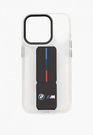 Чехол для iPhone BMW 15 Pro, GripStand. Цвет: прозрачный