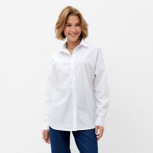 Блуза , размер 44, белый Minaku. Цвет: белый