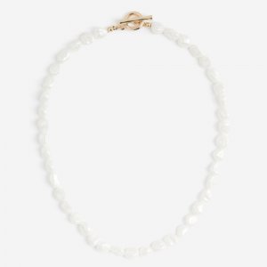 Ожерелье Beaded, белый H&M
