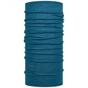 Бандана Lw Merino Wool Solid Dusty Blue Buff. Цвет: синий