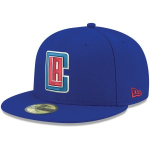 Мужская кепка New Era Royal LA Clippers Official Team, цвет 59FIFTY, облегающая шляпа