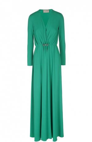 Вечернее платье Lanvin. Цвет: зеленый