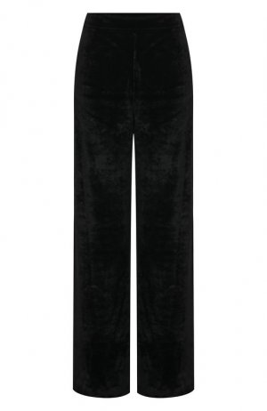 Бархатные брюки Jil Sander. Цвет: чёрный