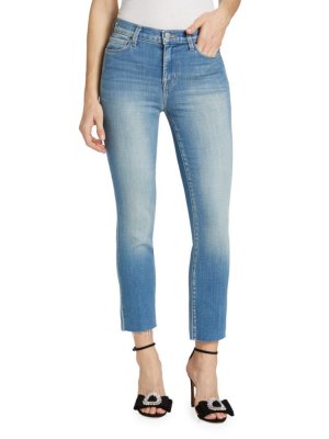Укороченные узкие джинсы Sada с высокой посадкой L'Agence, цвет Toledo L'AGENCE
