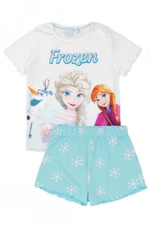 Короткий пижамный комплект «Анна и Эльза» , синий Frozen