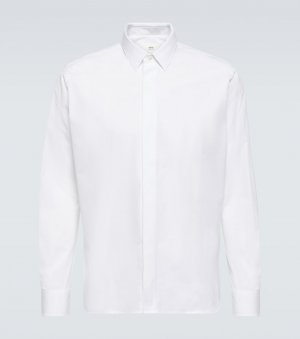 Рубашка из хлопкового поплина Ami Paris, белый Paris